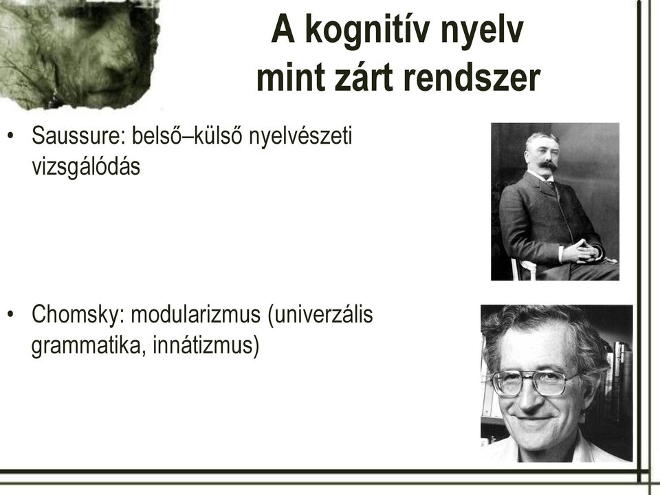 zárt rendszer Chomsky: