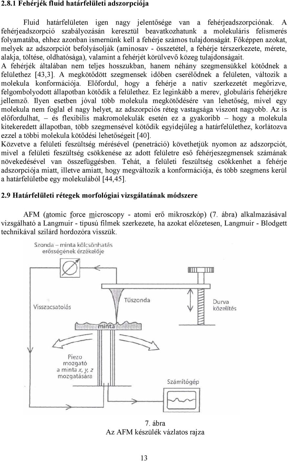Fıképpen azokat, melyek az adszorpciót befolyásolják (aminosav - összetétel, a fehérje térszerkezete, mérete, alakja, töltése, oldhatósága), valamint a fehérjét körülvevı közeg tulajdonságait.