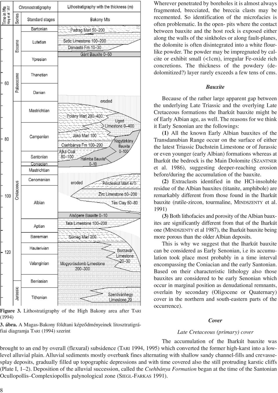 recemented. So identification of the microfacies is often problematic.