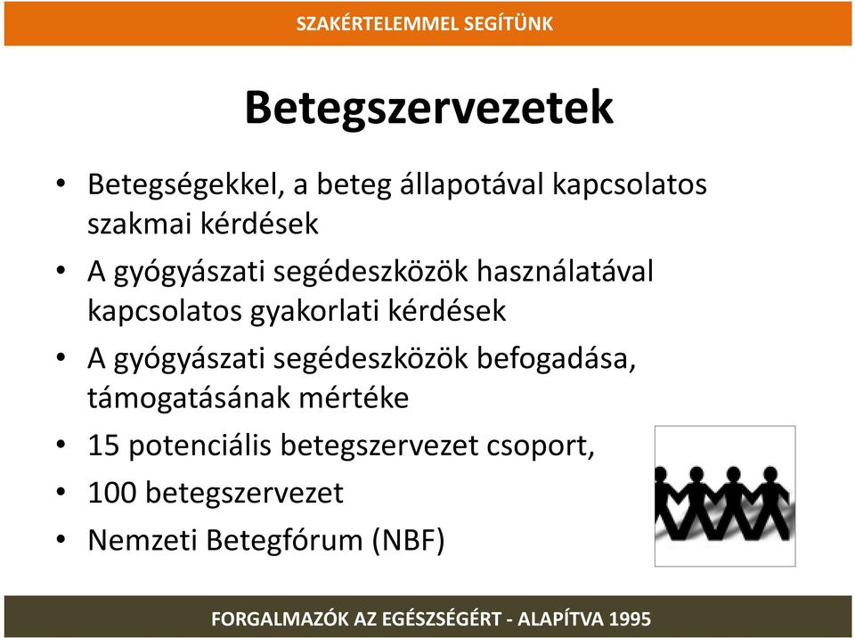 kérdések A gyógyászati segédeszközök befogadása, támogatásának mértéke 15