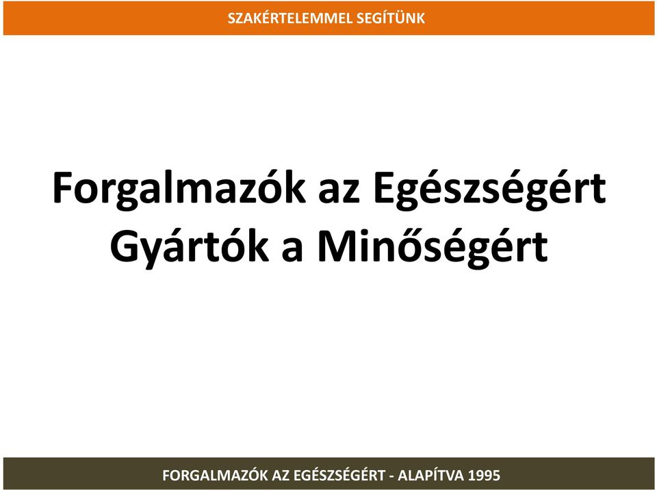 Egészségért