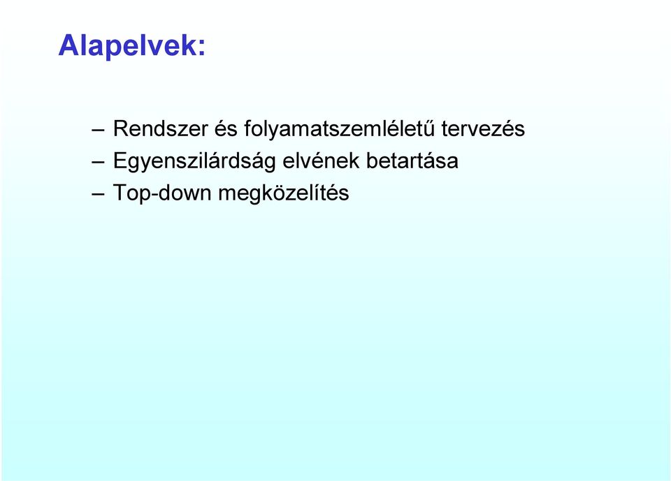 tervezés Egyenszilárdság