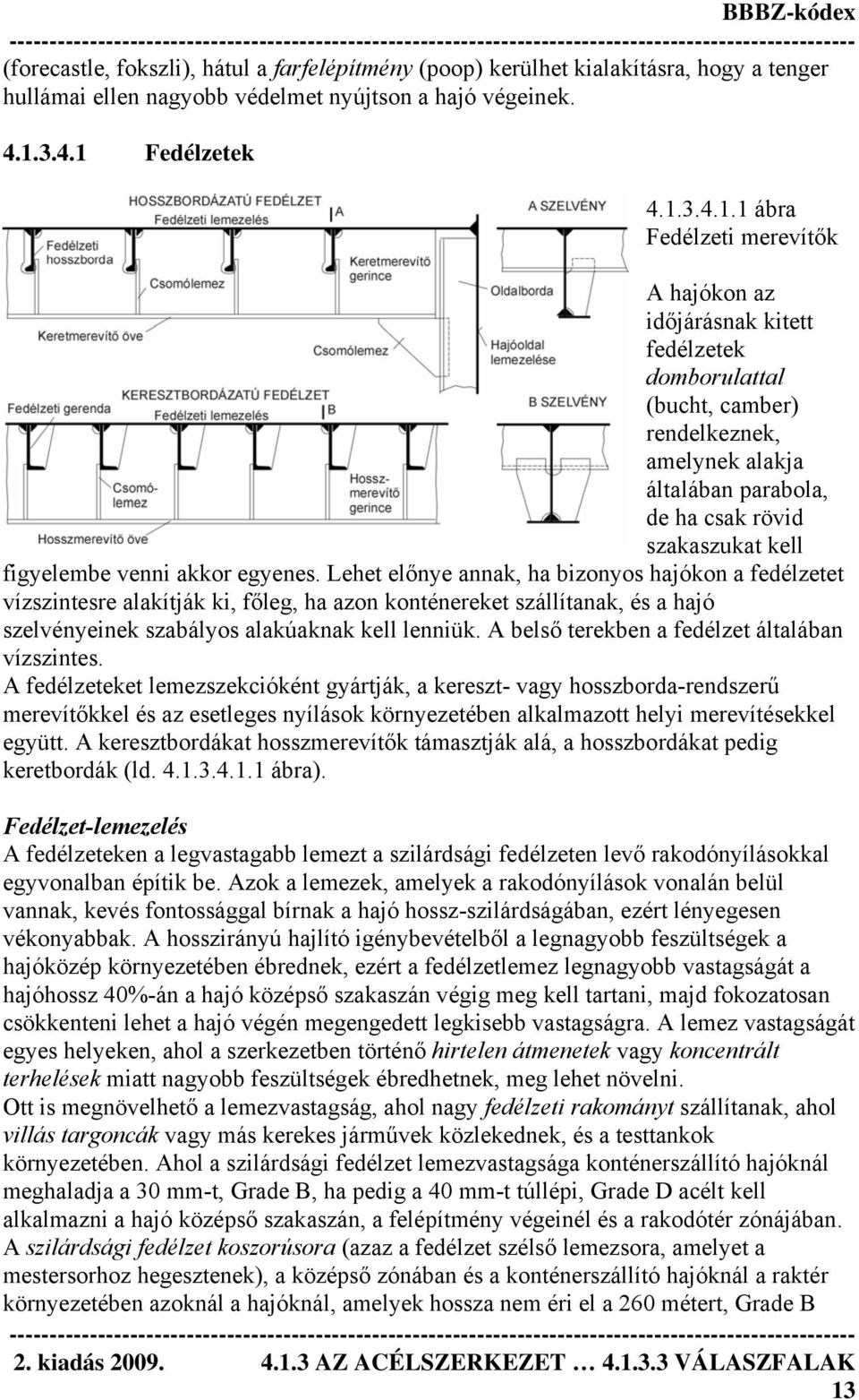 Fedélzetek 4.1.