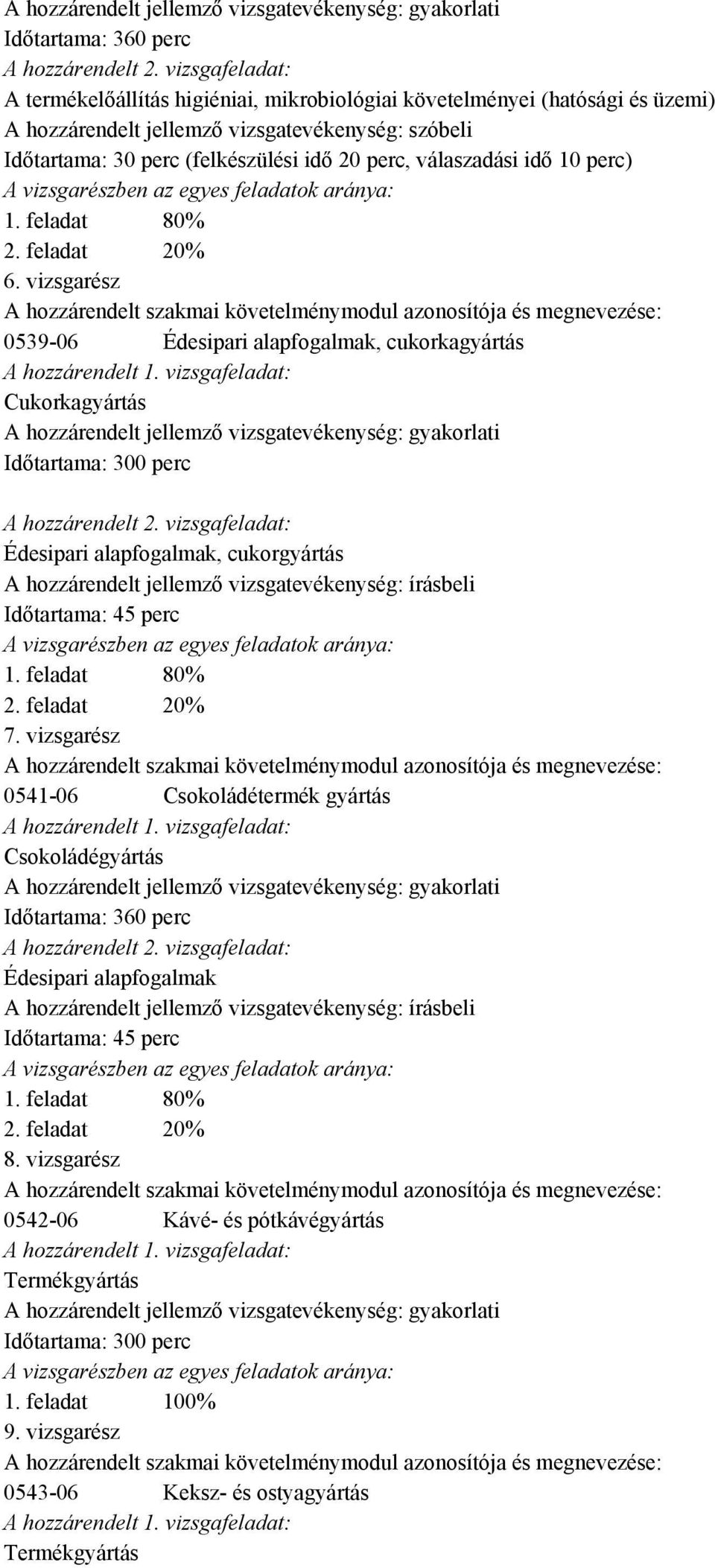 válaszadási idő 10 perc) 1. feladat 80% 2. feladat 20% 6.