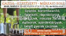 2 2016. november 25. Szuperinfó Csorna-Kapuvár - ingyenes információs hetilap Kiadó: T.M. Graffiti Kft. 9300 Csorna, Arany J. u. 5. Tel.