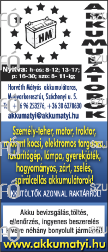 Lapzárta: keretes hirdetések: kedd 12.00 óra, apróhirdetések: szerda 12.00 óra Szerkesztőség, hirdetésfelvétel: 9300 Csorna, Arany J. u. 5. Tel./Fax: 96/260-176 e-mail: csorna-kapuvar@szuperinfo.
