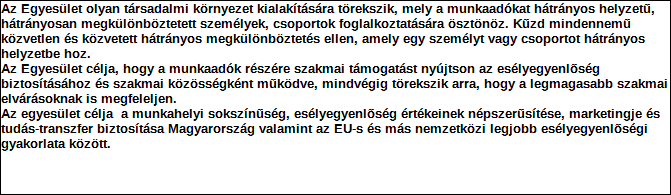 1. Szervezet azonosító adatai 1.1 Név 1.2 Székhely Irányítószám: 1 0 7 3 Település: Budapest Közterület neve: Erzsébet Közterület jellege: körút Házszám: Lépcsőház: Emelet: Ajtó: 13 3 3 1.