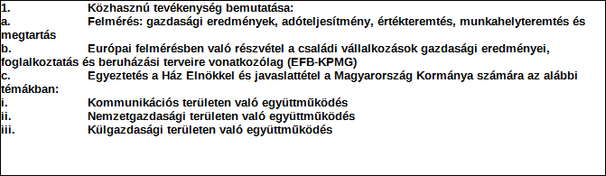 1. Szervezet azonosító adatai 1.1 Név 1.2 Székhely Irányítószám: 1 1 1 7 Település: Budapest Közterület neve: Budafoki Közterület jellege: út Házszám: Lépcsőház: Emelet: Ajtó: 183 1.