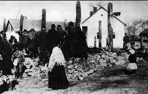 Szatmárököritó - 1910 öt évig nem soroztak katonát a faluból, hat évig