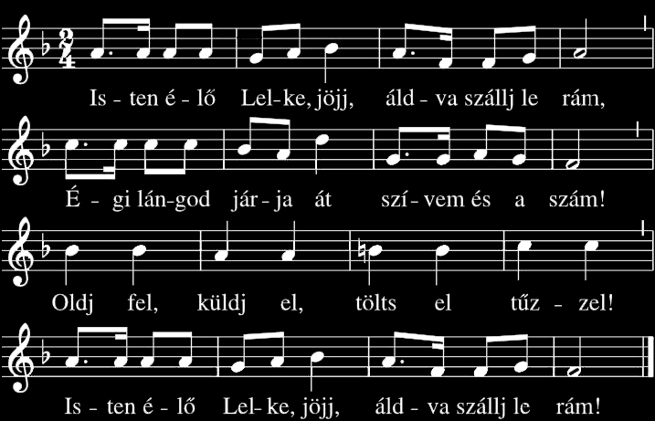 (EÉ 244,1) Pünkösd az egyház születésének ünnepe.