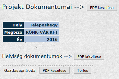 A dokumentum megjelenik a projekt dokumentumai között: 5.
