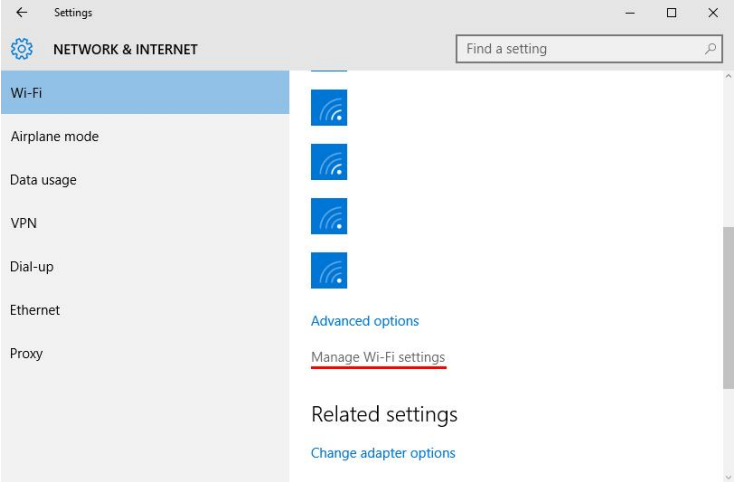 További teendők a "Settings"