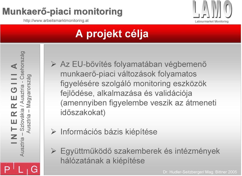 validációja (amennyiben figyelembe veszik az átmeneti időszakokat) Információs