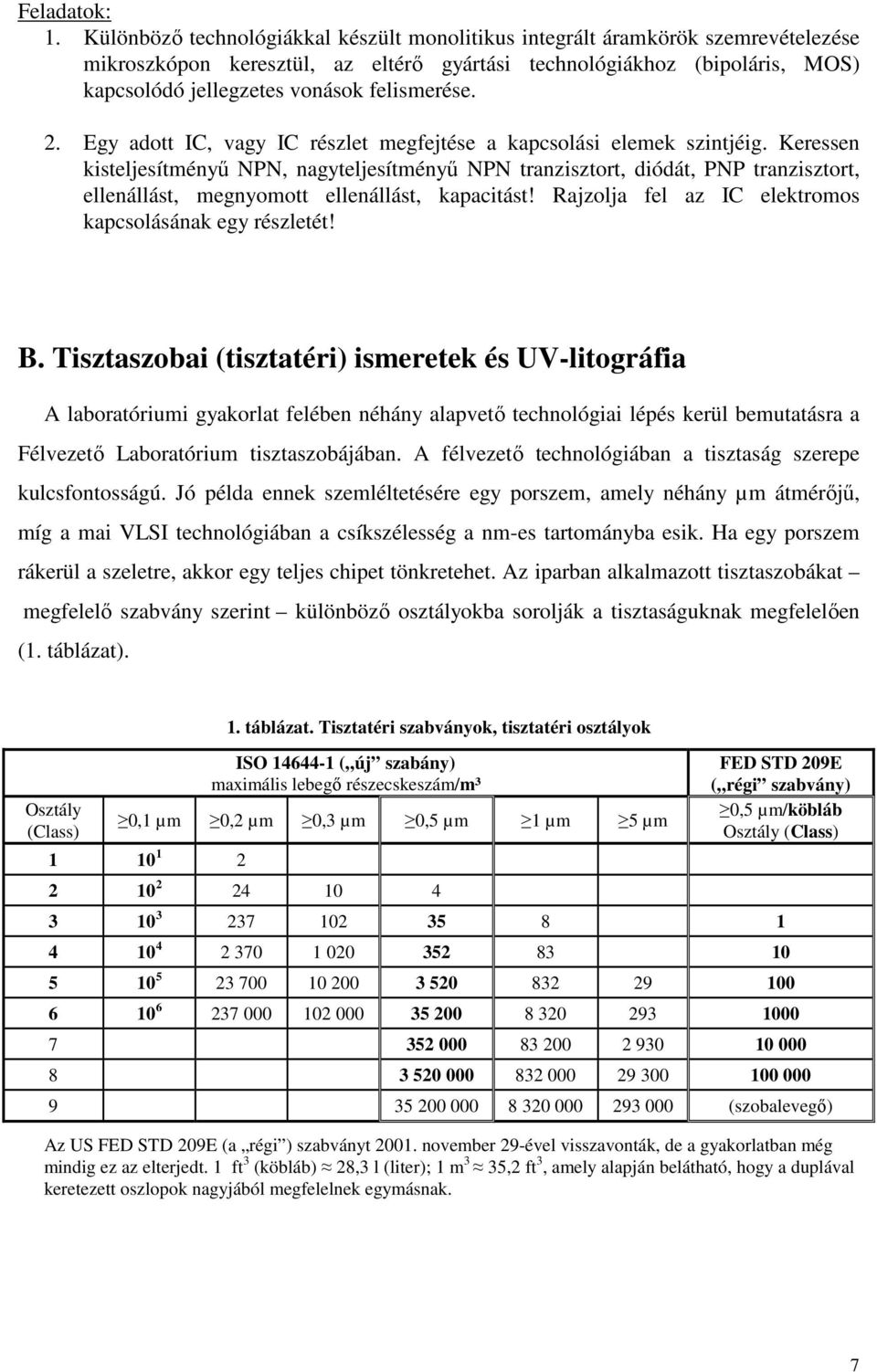 felismerése. 2. Egy adott IC, vagy IC részlet megfejtése a kapcsolási elemek szintjéig.