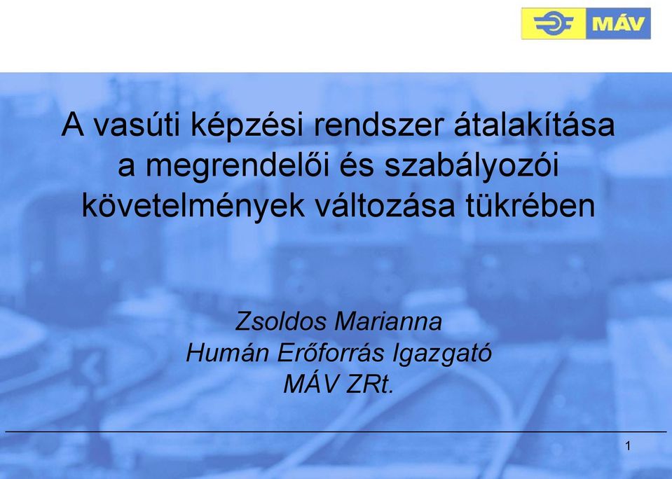 követelmények változása tükrében