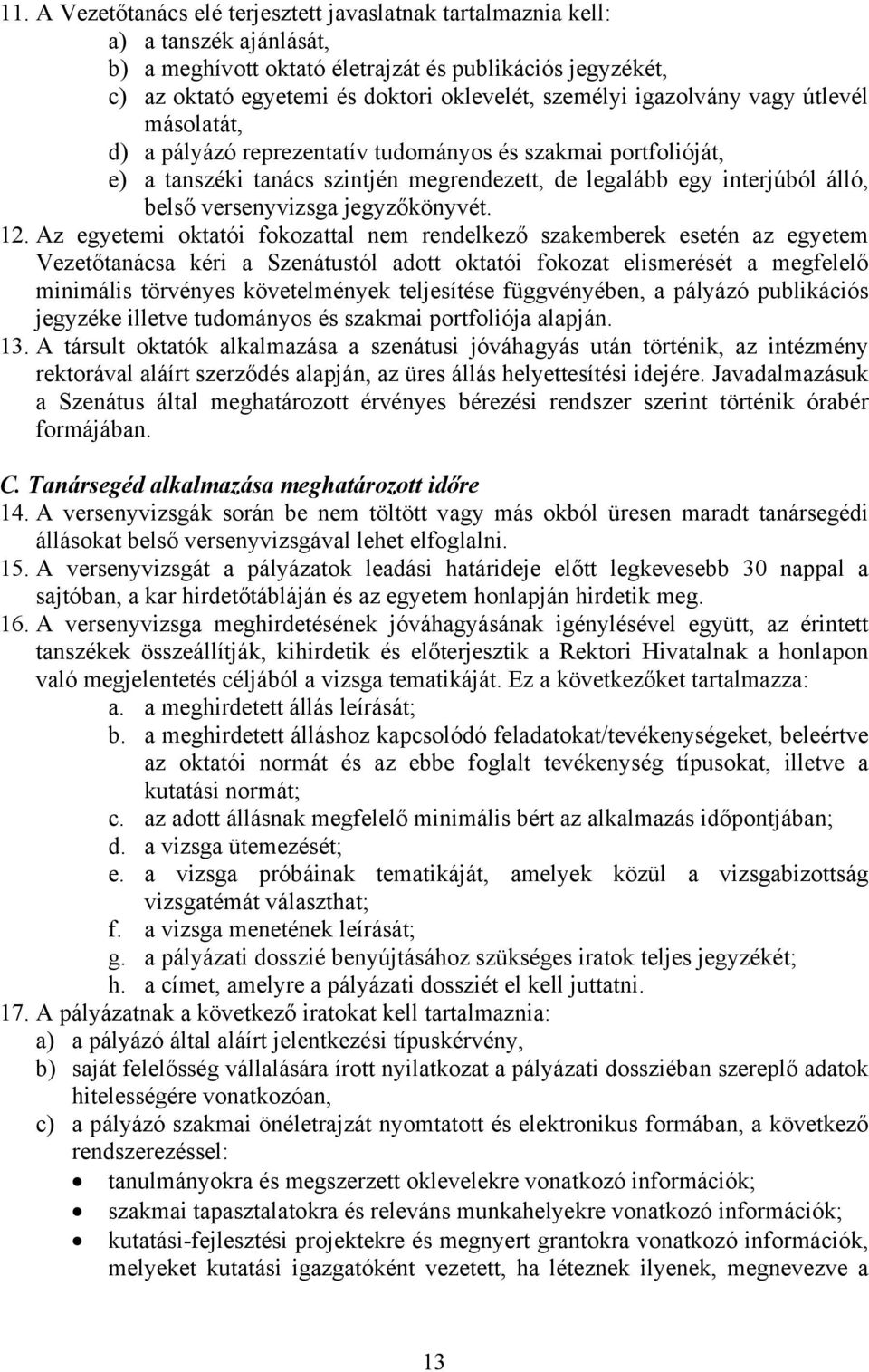 versenyvizsga jegyzőkönyvét. 12.