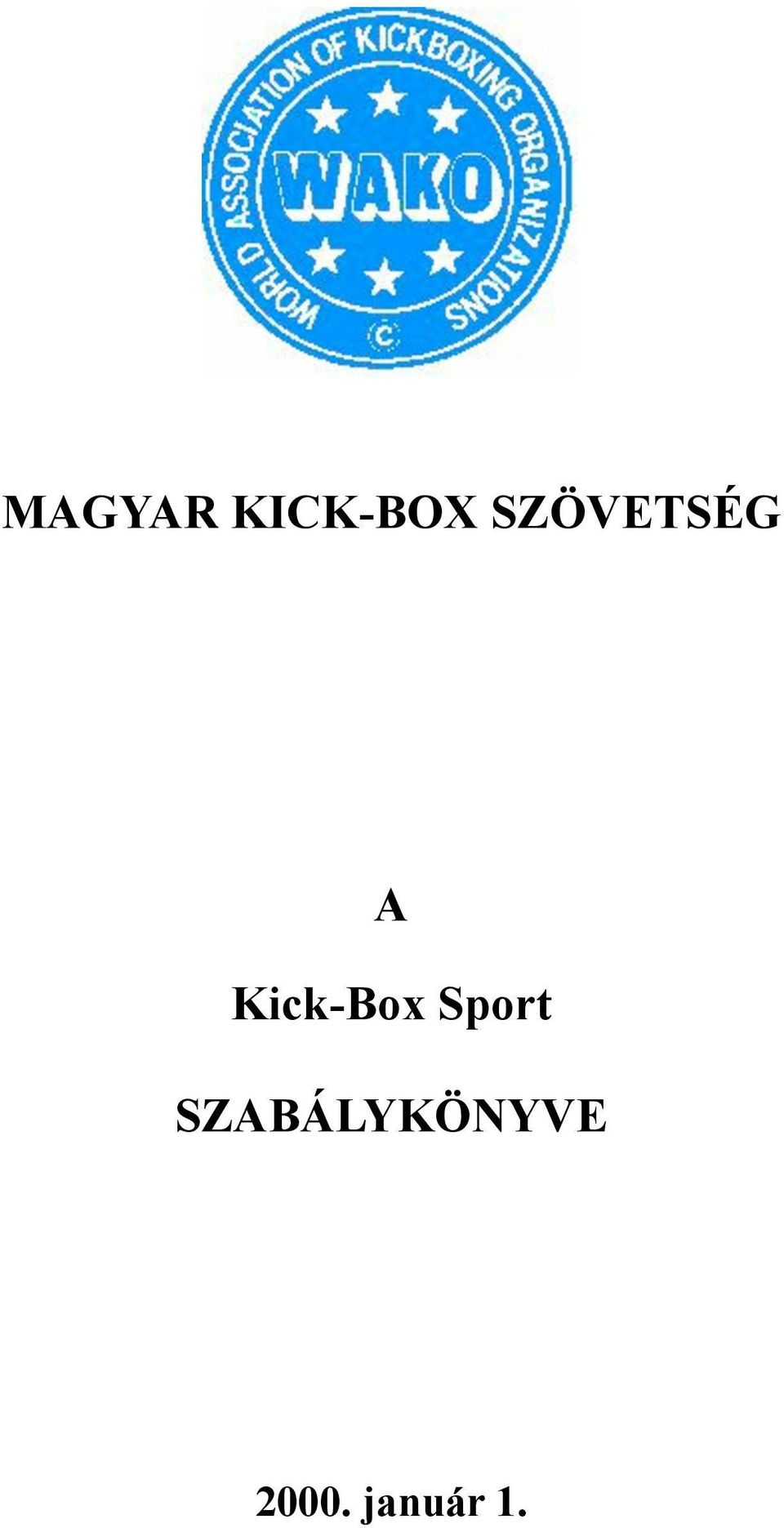 Kick-Box Sport