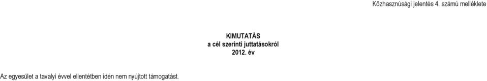 szerinti juttatásokról 2012.