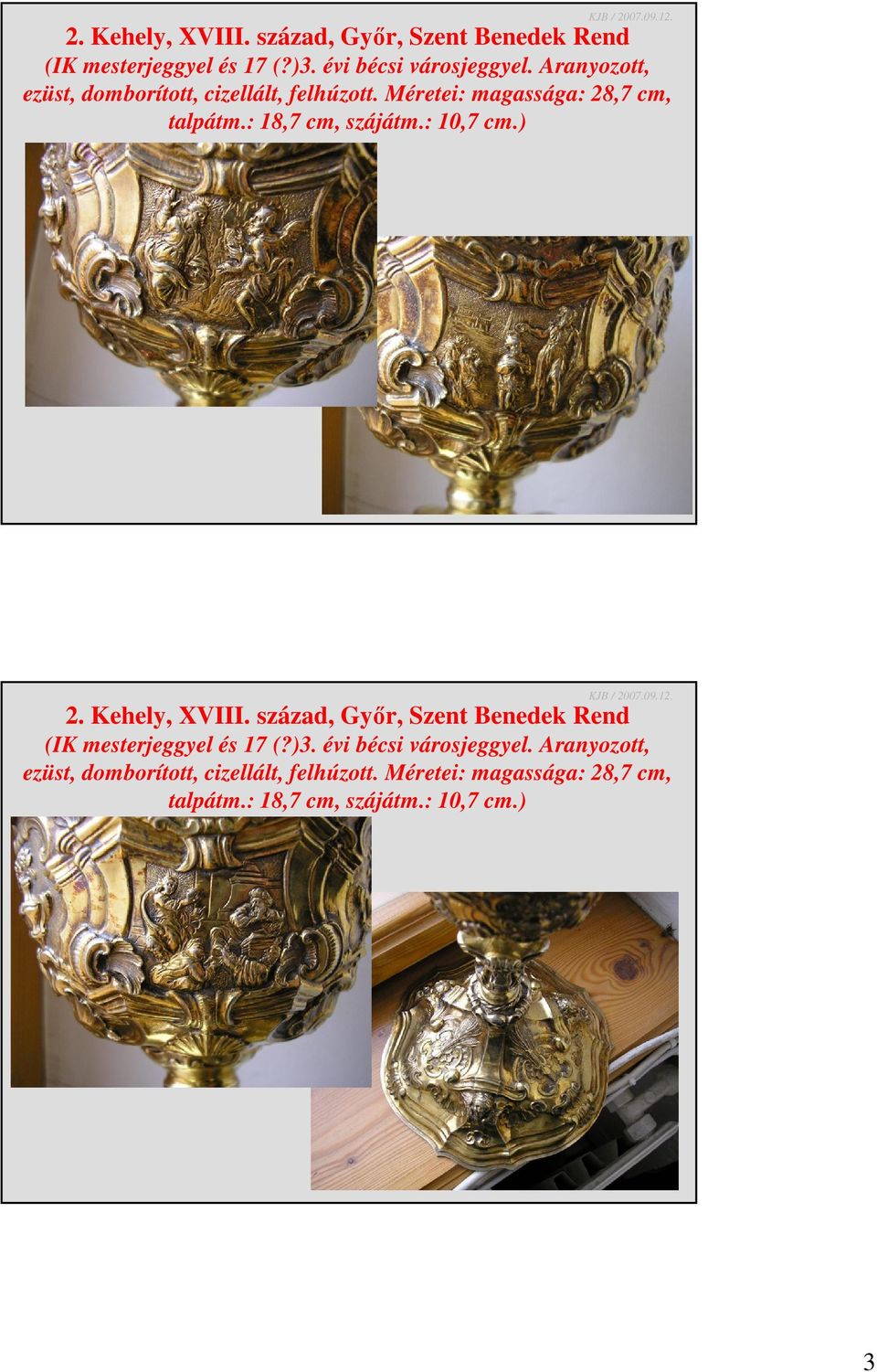 : 10,7 cm.) 5  : 10,7 cm.) 6 3
