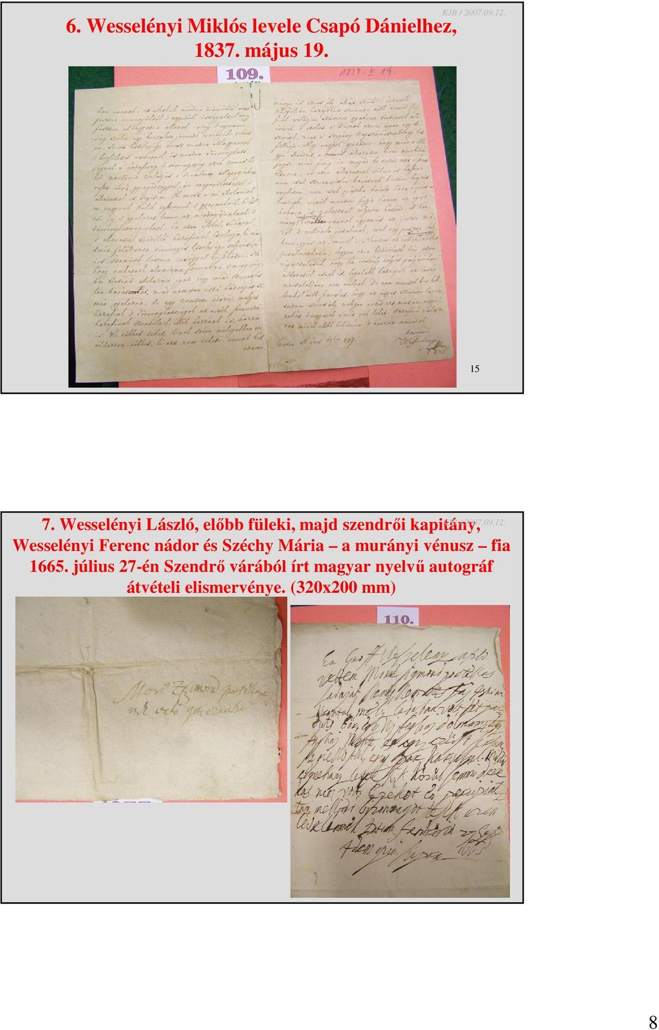 Ferenc nádor és Széchy Mária a murányi vénusz fia 1665.