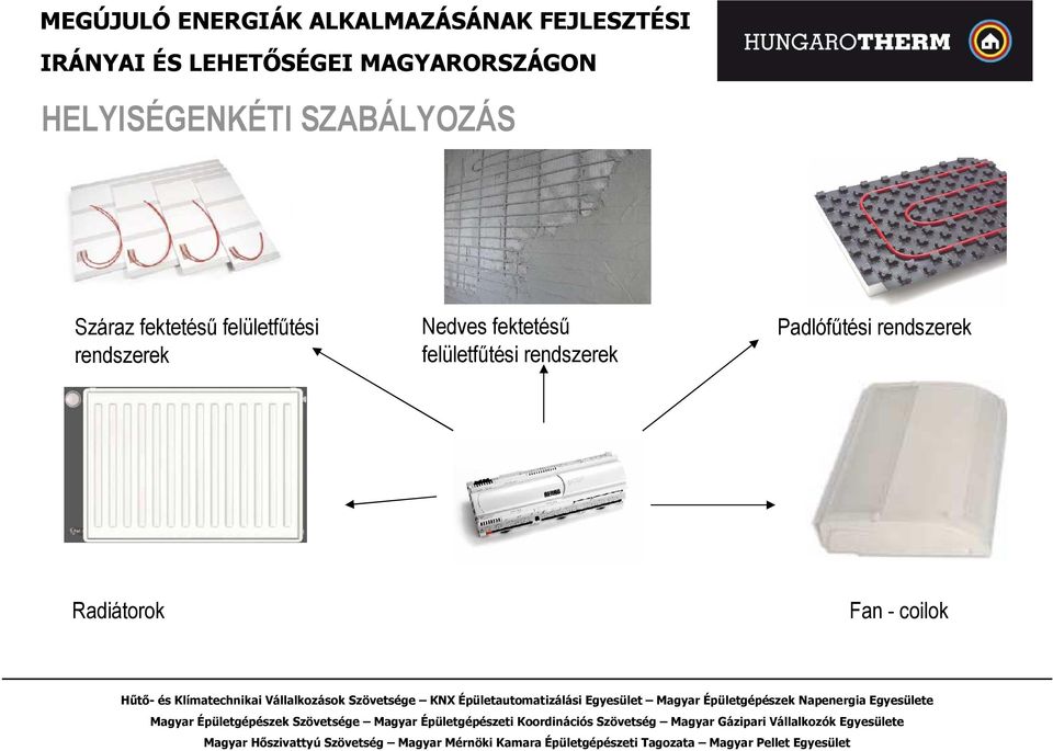 Nedves  Padlófőtési rendszerek