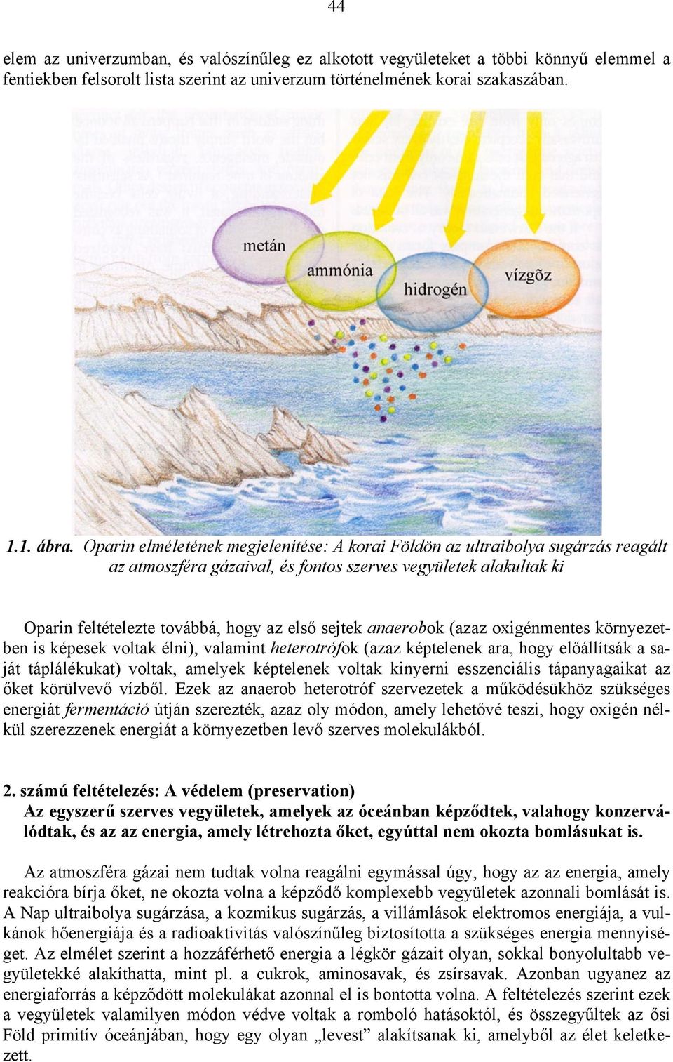 anaerobok (azaz oxigénmentes környezetben is képesek voltak élni), valamint heterotrófok (azaz képtelenek ara, hogy előállítsák a saját táplálékukat) voltak, amelyek képtelenek voltak kinyerni