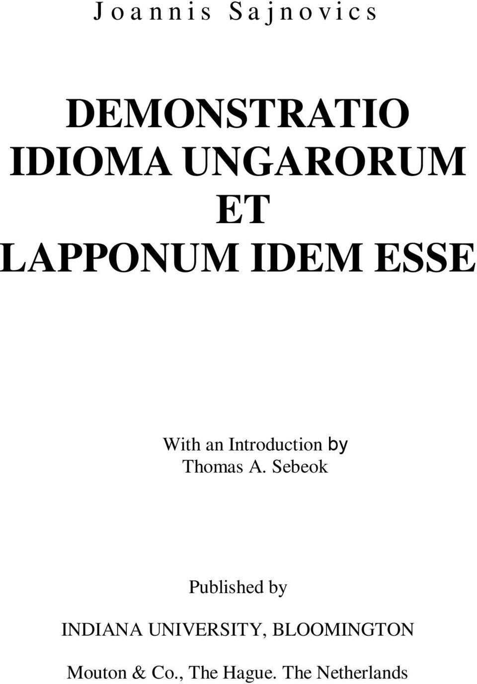 by Thomas A.