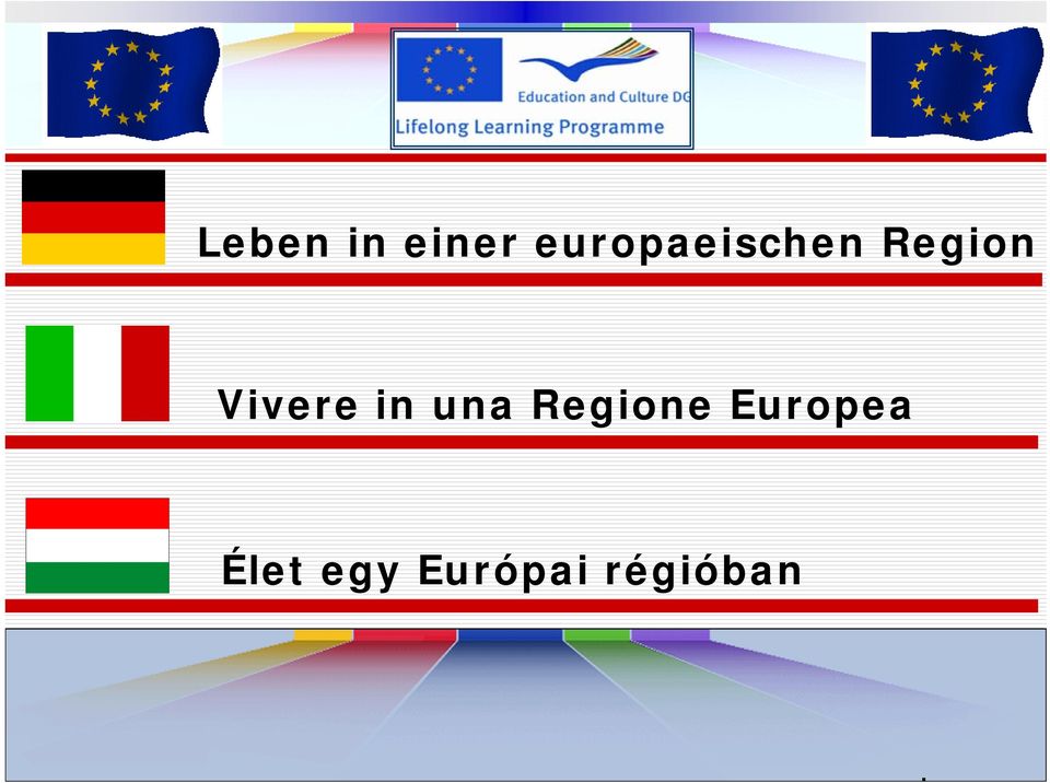 Vivere in una Regione