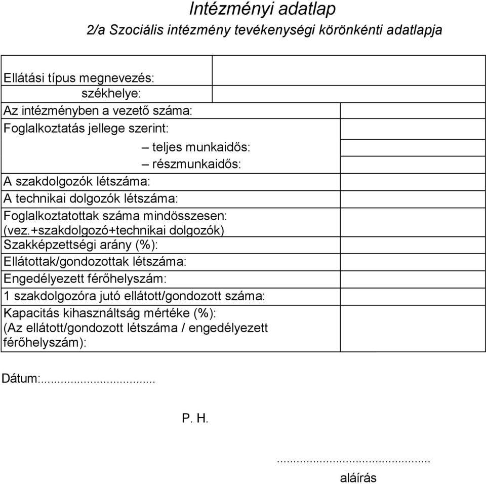 Foglalkoztatottak száma mindösszesen: (vez.