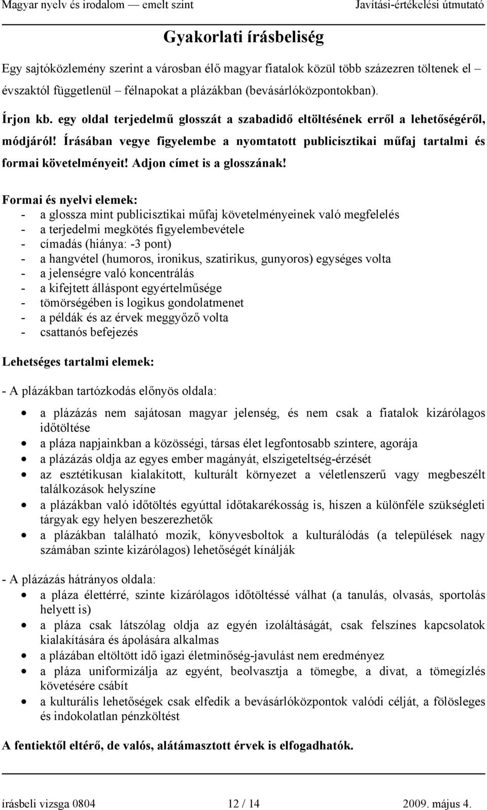 Adjon címet is a glosszának!