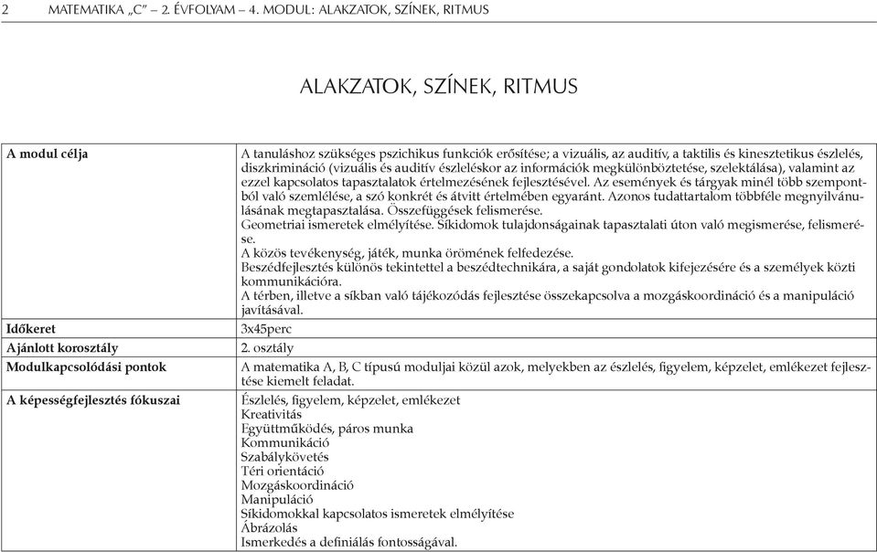 értelmezésének fejlesztésével. Az események és tárgyak minél több szempontból való szemlélése, a szó konkrét és átvitt értelmében egyaránt.