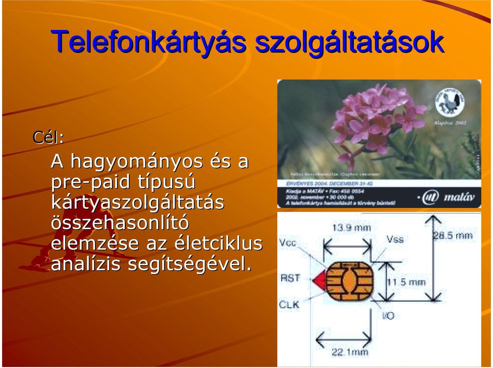 kártyaszolgáltatás