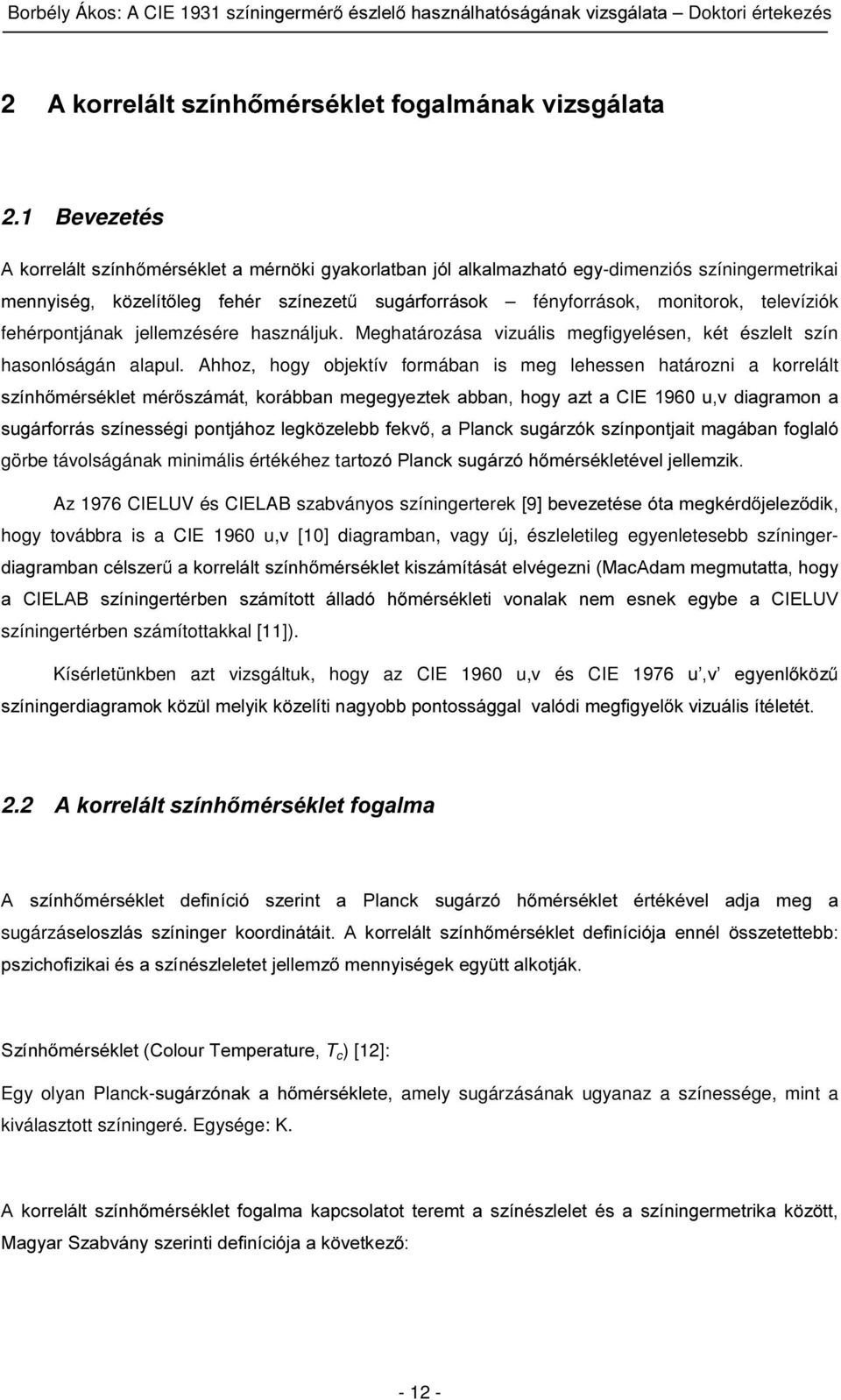 Borbély Ákos. Doktori (PhD) értekezés - PDF Ingyenes letöltés