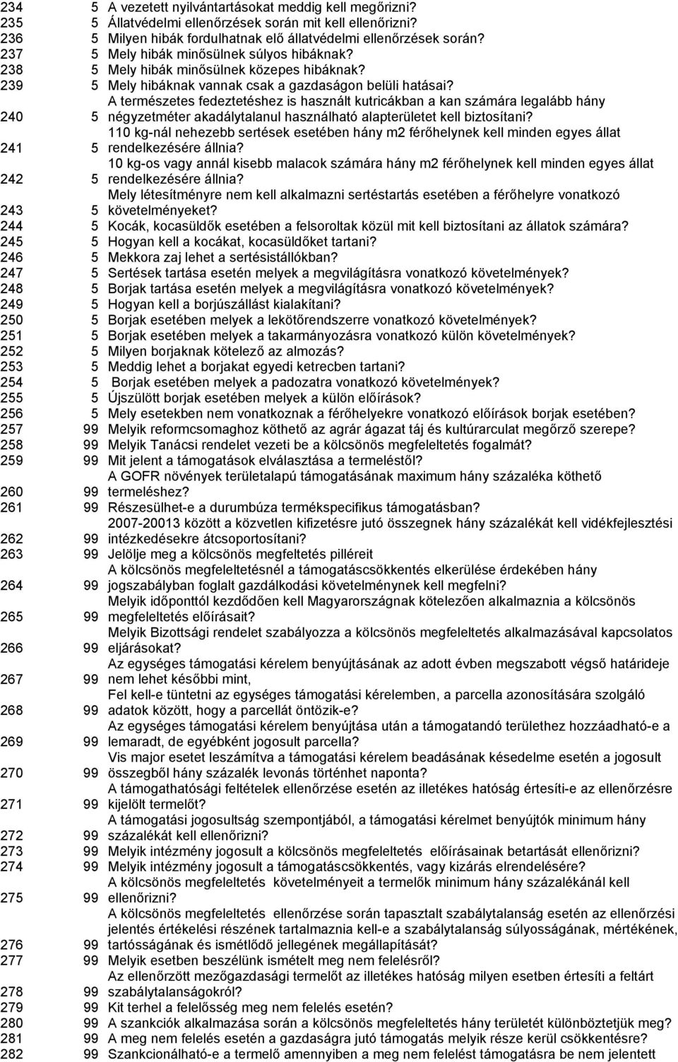 A természetes fedeztetéshez is használt kutricákban a kan számára legalább hány 240 5 négyzetméter akadálytalanul használható alapterületet kell biztosítani?
