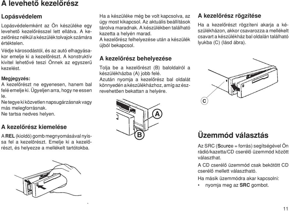 Ügyeljen arra, hogy ne essen le. Ne tegye ki közvetlen napsugárzásnak vagy más melegforrásnak. Ne tartsa nedves helyen.
