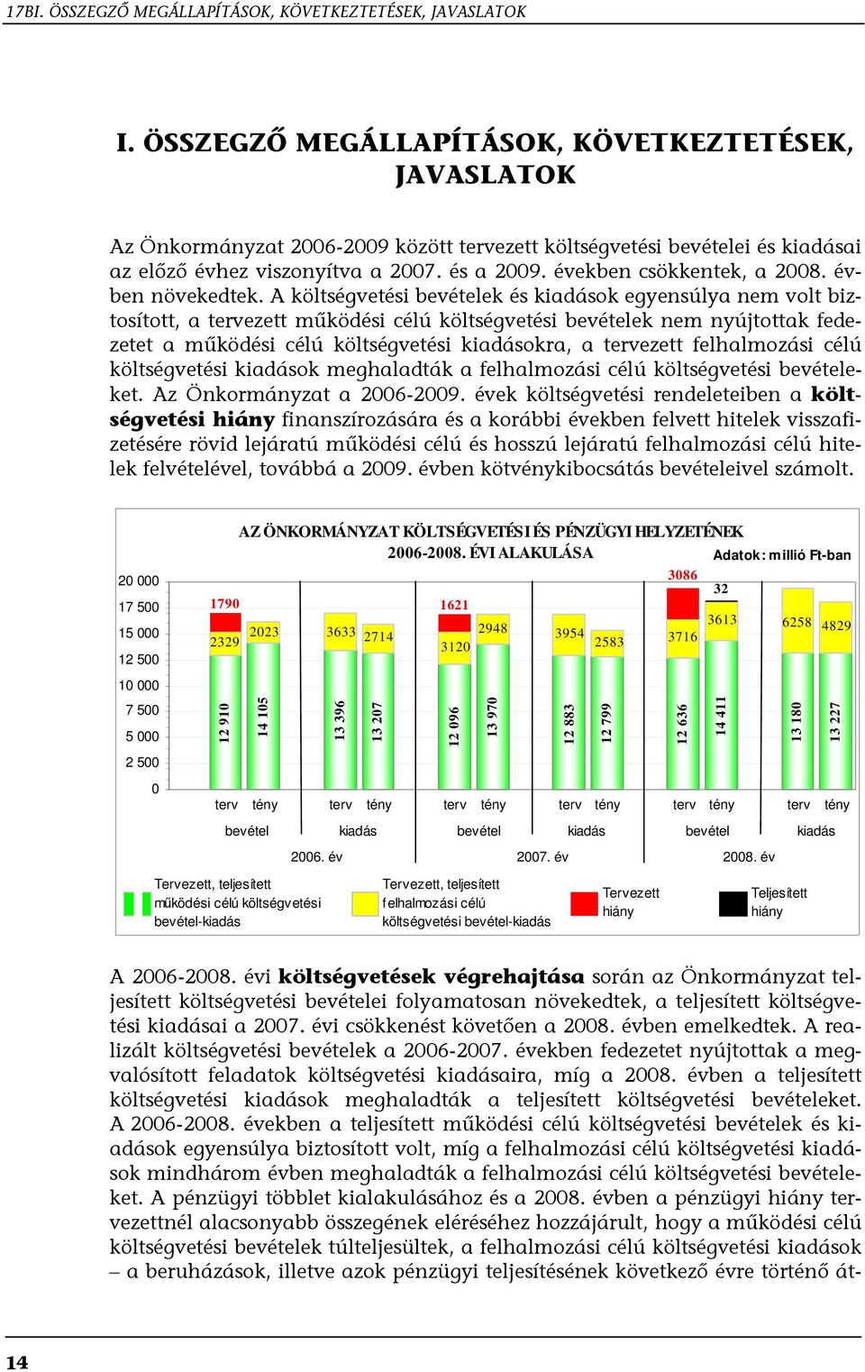 években csökkentek, a 2008. évben növekedtek.