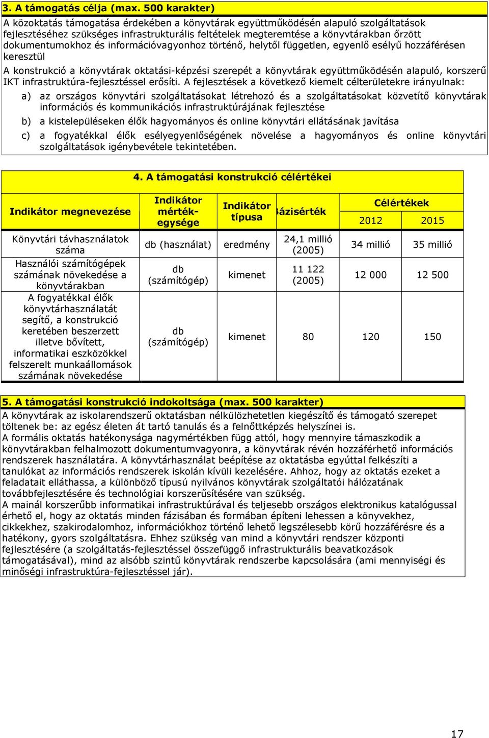 dokumentumokhoz és információvagyonhoz történı, helytıl független, egyenlı esélyő hozzáférésen keresztül A konstrukció a könyvtárak oktatási-képzési szerepét a könyvtárak együttmőködésén alapuló,