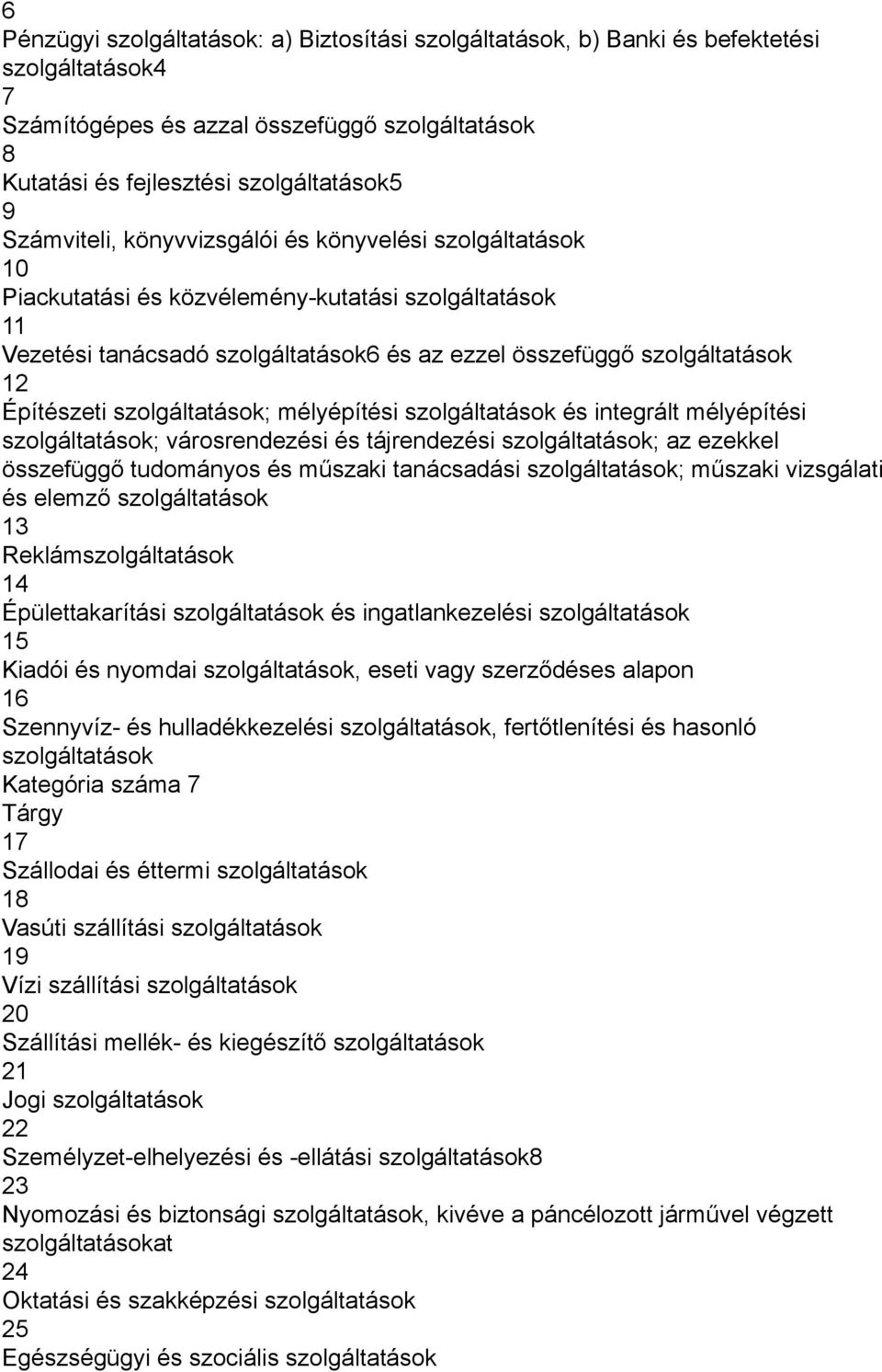 Építészeti szolgáltatások; mélyépítési szolgáltatások és integrált mélyépítési szolgáltatások; városrendezési és tájrendezési szolgáltatások; az ezekkel összefüggő tudományos és műszaki tanácsadási