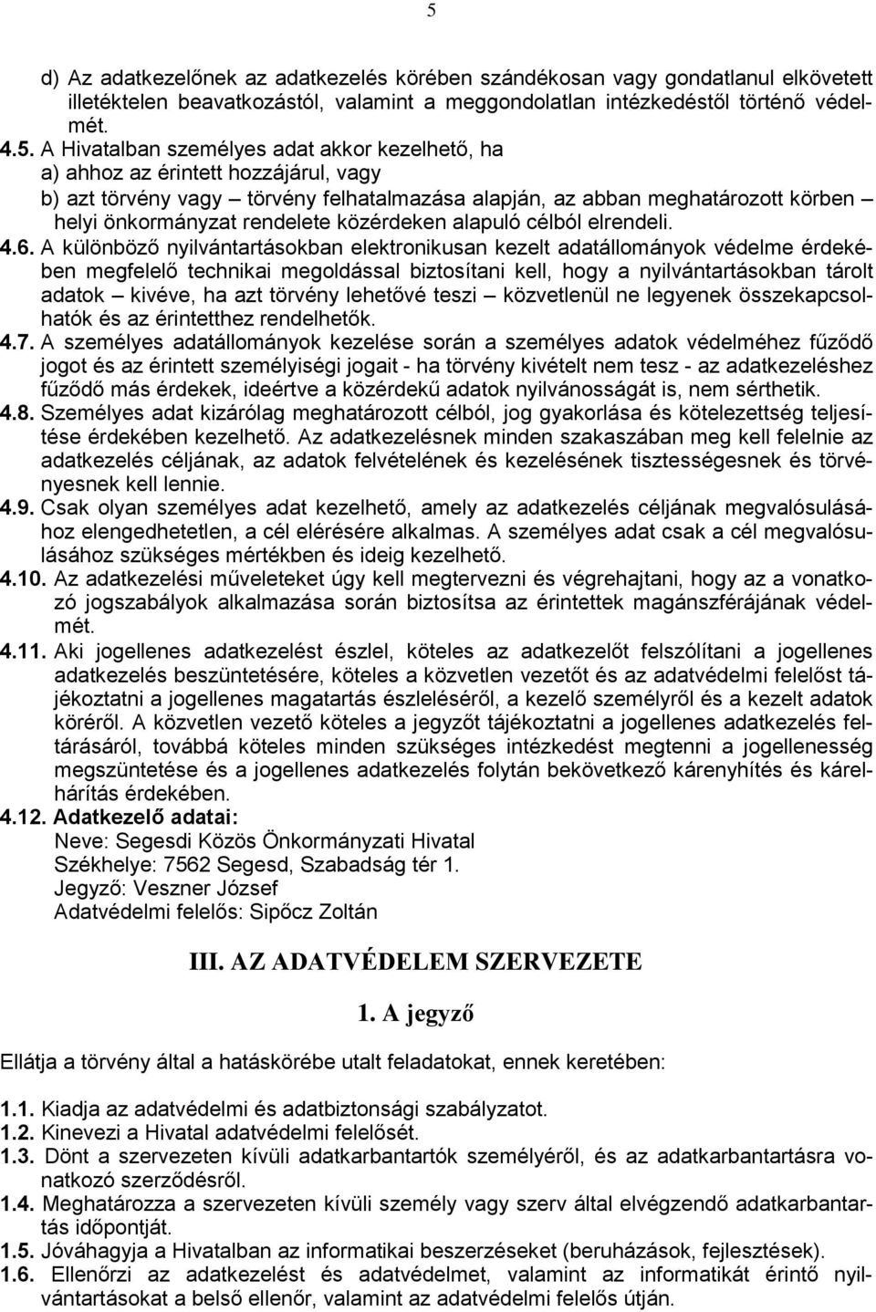 elrendeli. 4.6.