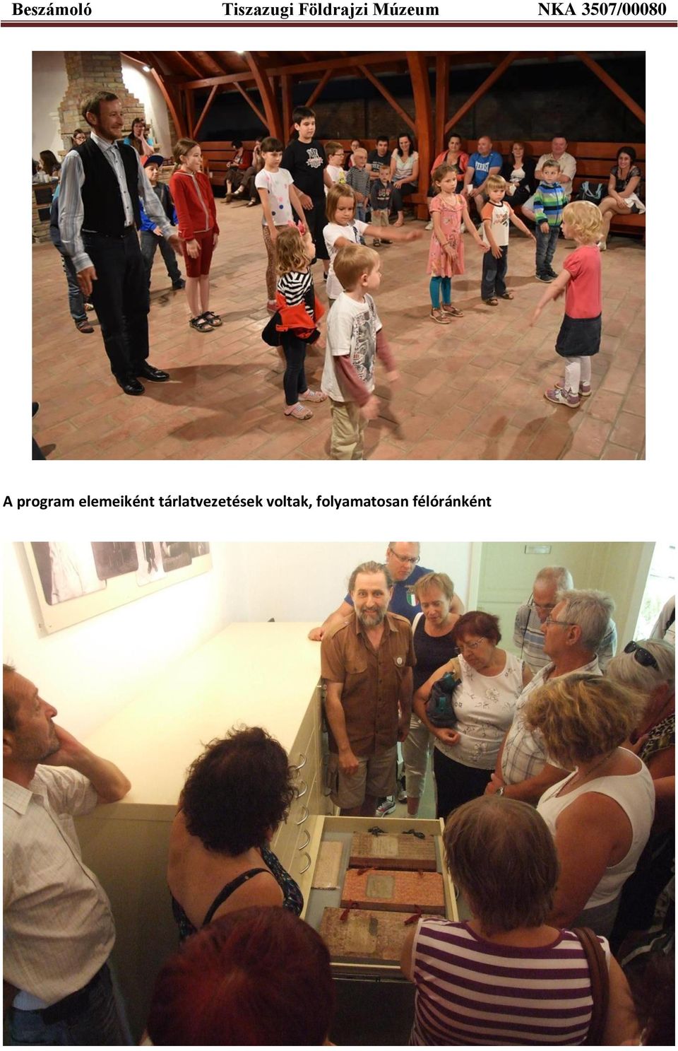 tárlatvezetések