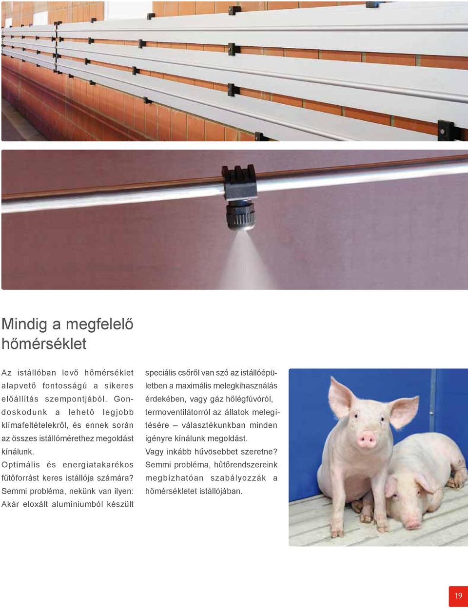 Optimális és energiatakarékos fűtőforrást keres istállója számára?