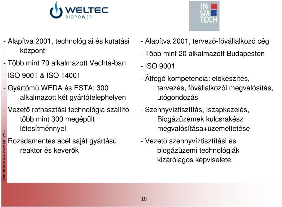 2001, tervező-fővállalkozó cég - Több mint 20 alkalmazott Budapesten - ISO 9001 - Átfogó kompetencia: előkészítés, tervezés, fővállalkozói megvalósítás,