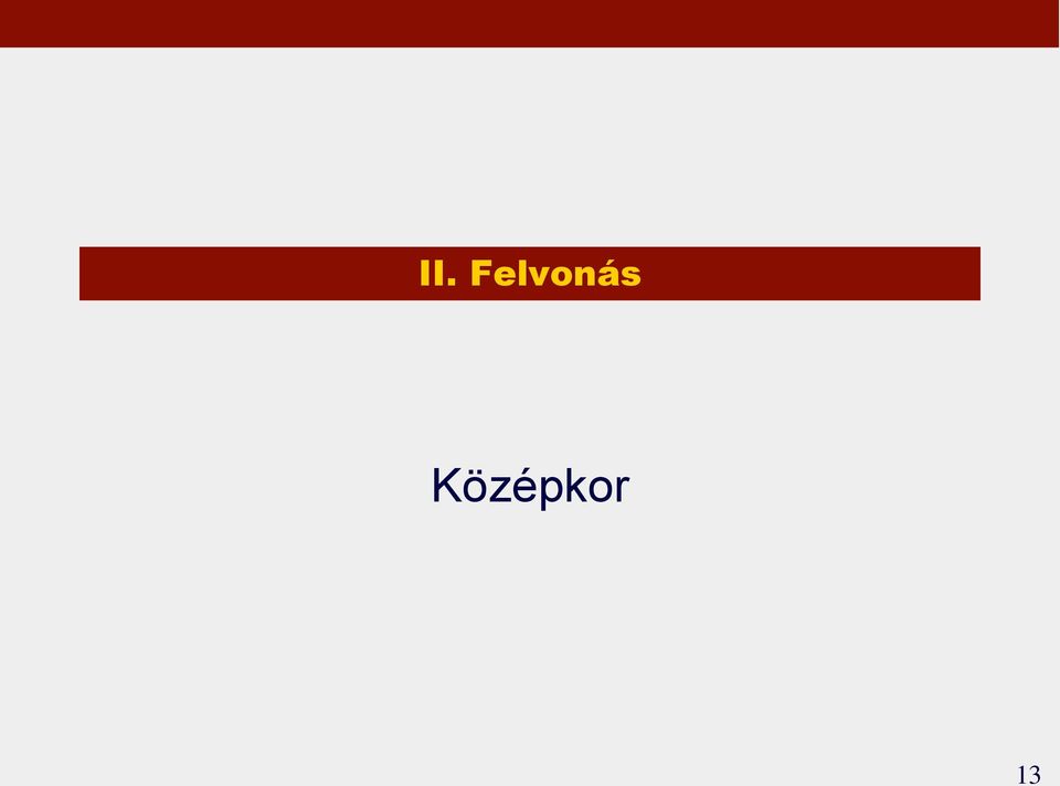 Középkor