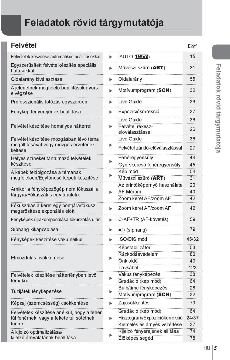 készítése homályos háttérrel Felvétel készítése mozgásban lévő téma megállításával vagy mozgás érzetének keltése Helyes színeket tartalmazó felvételek készítése A képek feldolgozása a témának