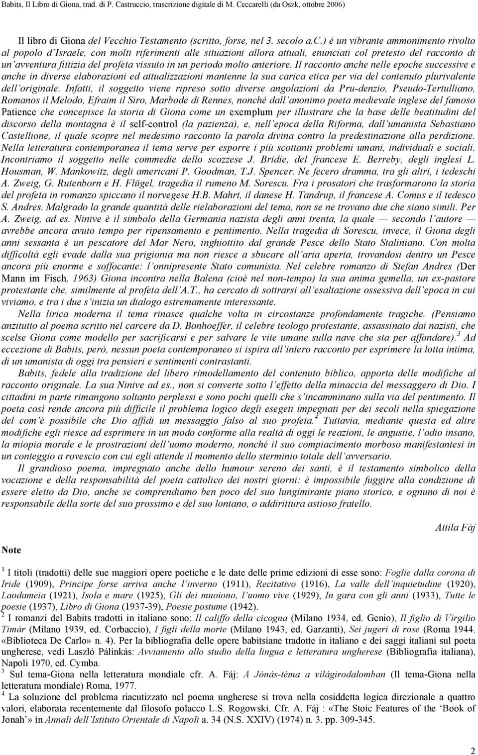 itto, forse, nel 3. seco