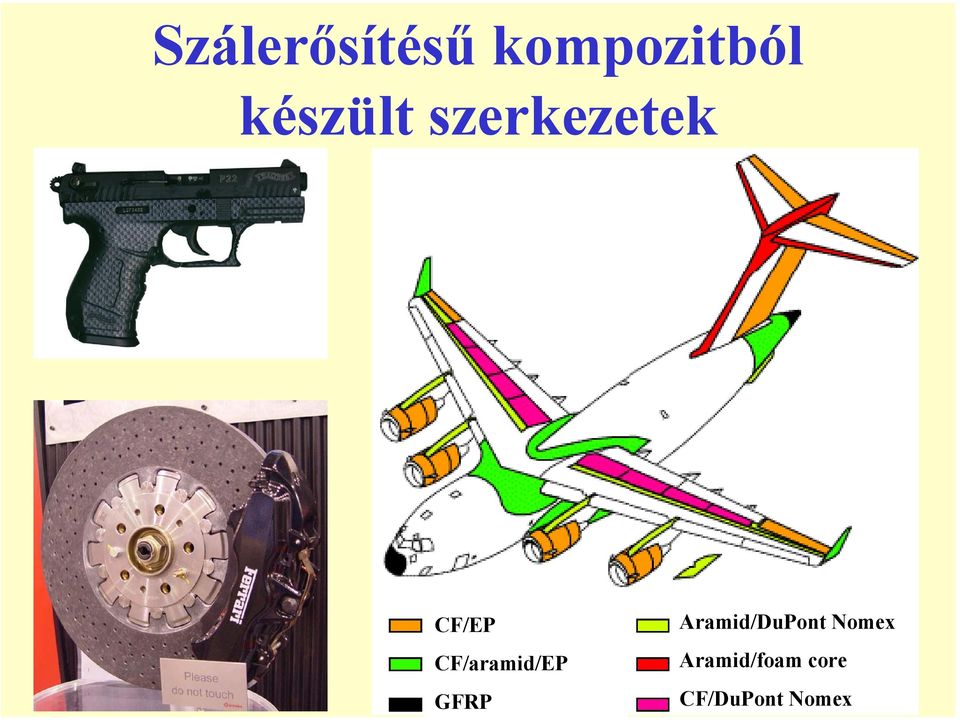 CF/aramid/EP GFRP