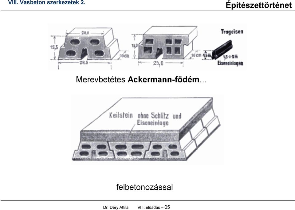 felbetonozással Dr.