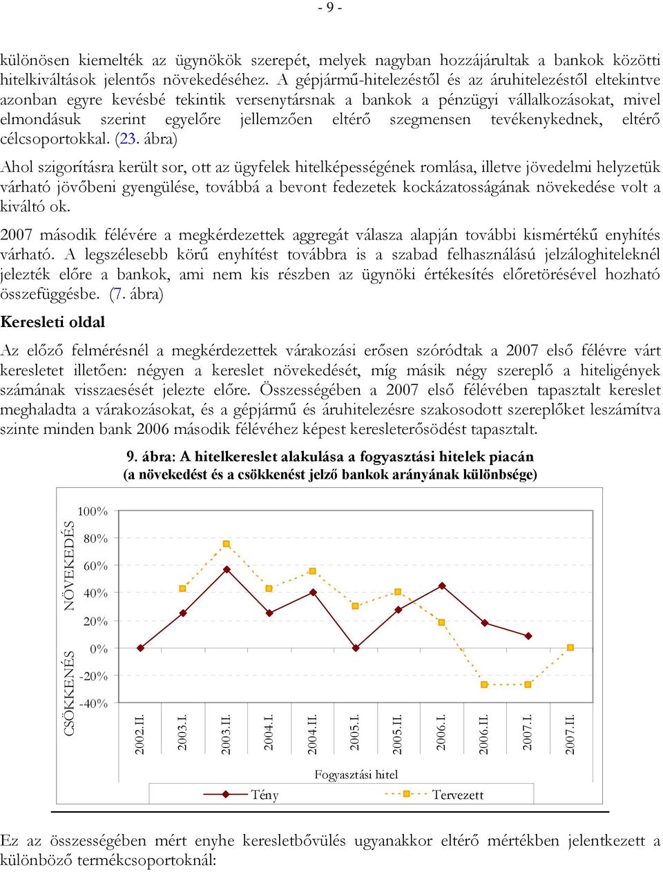 szegmensen tevékenykednek, eltérő célcsoportokkal. (23.