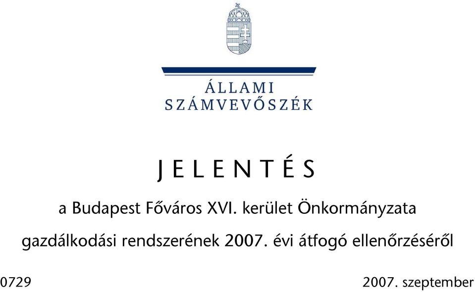 gazdálkodási rendszerének 2007.