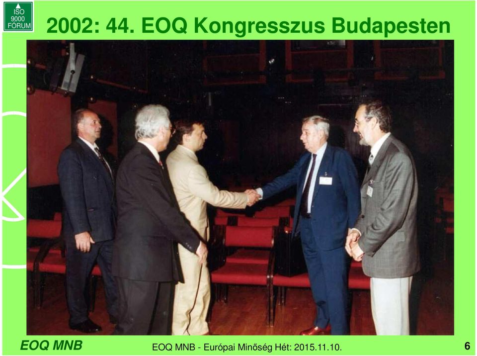Budapesten EOQ MNB EOQ